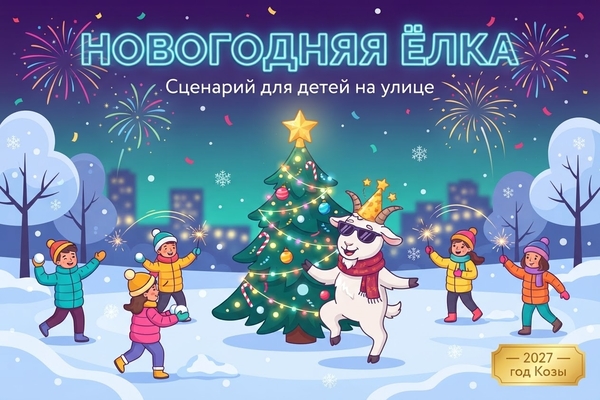 сценарий новый год 2027 на улице для детей